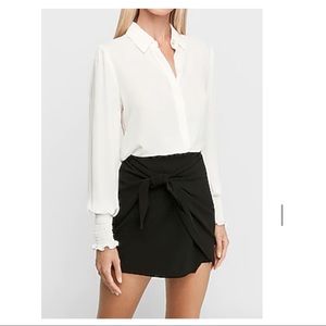 Smocked Cuff Portofino Shirt